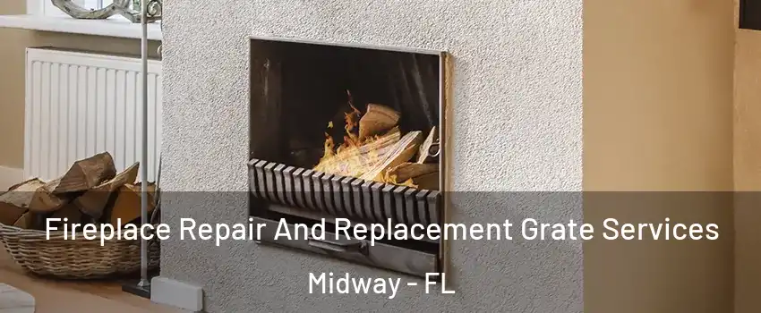  Fireplace Repair And Replacement Grate Services Midway - FL