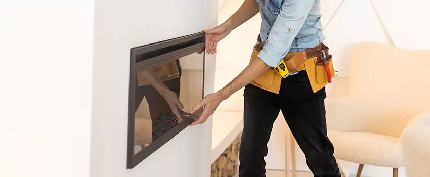 Metal Fireplace Installation in Midway, Florida