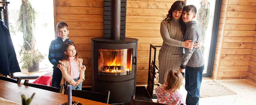 Morso Cast Iron Fireplace Insert Installation in Midway, Florida
