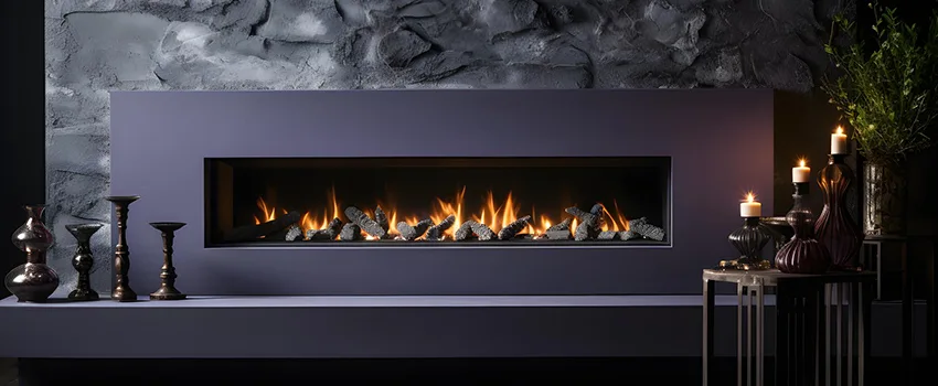 Ember Bed for Ventless Gas Fireplace in Midway, FL