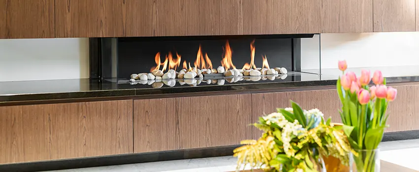 Double-height Fireplace Design Refurbishment in Midway, Florida
